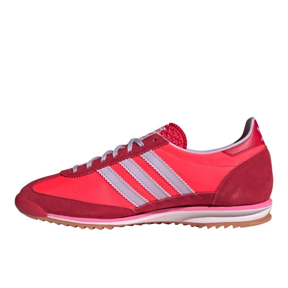 adidas Womens Sl 72 Og Lace Up Sneakers Shoes Casual - Red - Size 9 M NWT - Picture 3 of 7